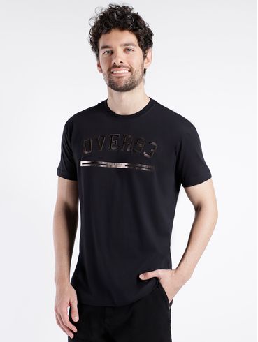 Camiseta Manga Curta Masculina PRETO