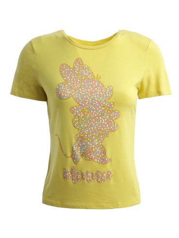 Blusa Manga Curta Disney Feminina AMARELO