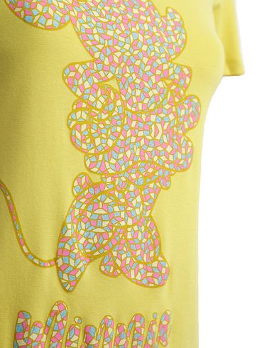 Blusa Manga Curta Disney Feminina AMARELO