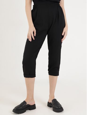 Calça Capri Feminina PRETO