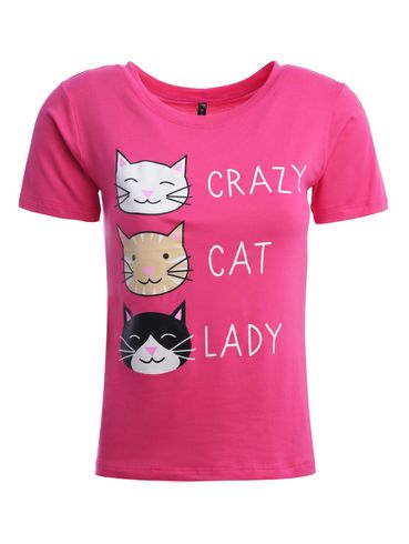 Blusa Manga Curta Feminina ROSA