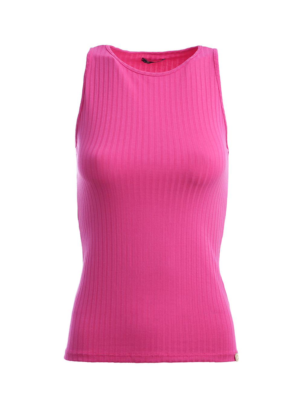 Camisa com Amarração Autentique Plus Size Feminina Rosa Pink - Lojas Pompéia