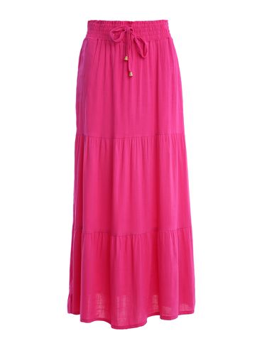 Saia Midi Feminina PINK