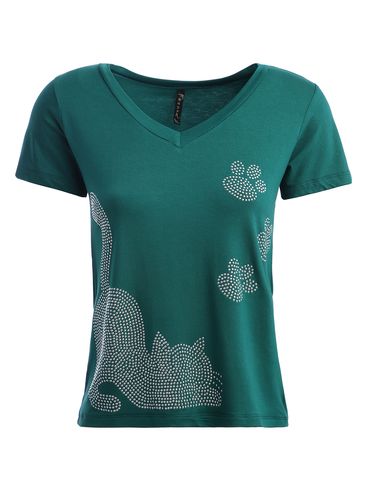 Blusa Manga Curta Feminina VERDE