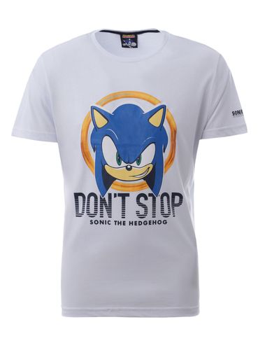 Camiseta Manga Curta Sonic Masculina BRANCO