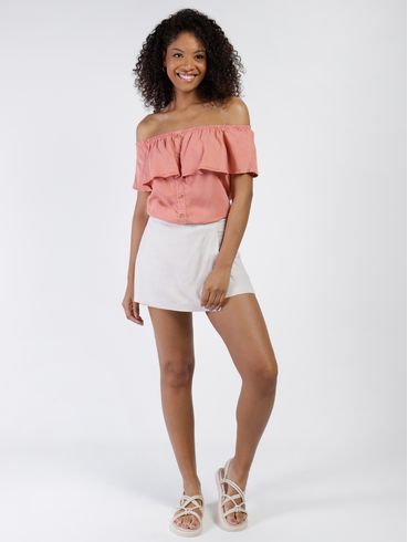 Blusa Ciganinha Liocel Feminina Rosa