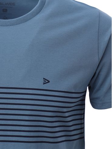 Camiseta Manga Curta Masculina AZUL
