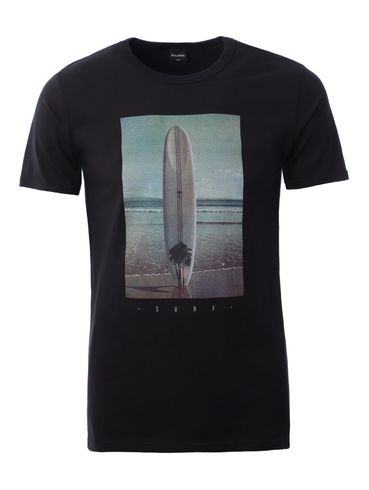 Camiseta Manga Curta Masculina PRETO