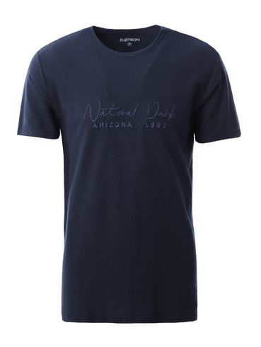 Camiseta Manga Curta Elétron Masculina MARINHO