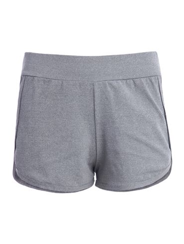 Short Esportivo Feminino Cinza