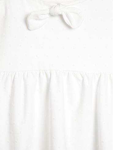 Conjunto Curto Infantil Para Menina - OFF WHITE