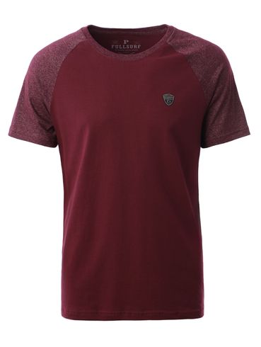 Camiseta Manga Curta Full Surf Masculina BORDO