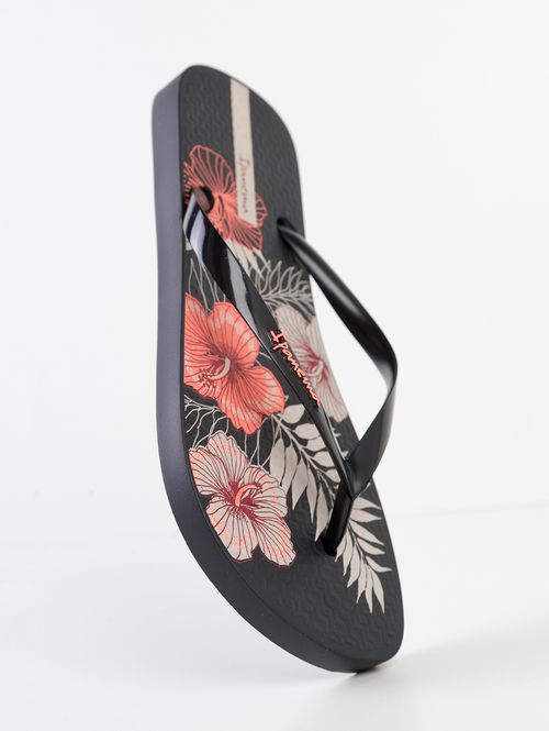Chinelo Ipanema Orla Feminino PRETO/BEGE