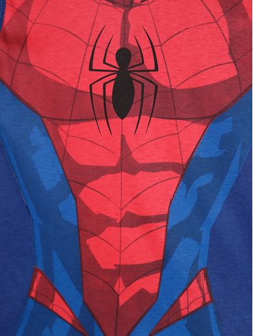 Camiseta Regata Homem Aranha Infantil Para Menino AZUL