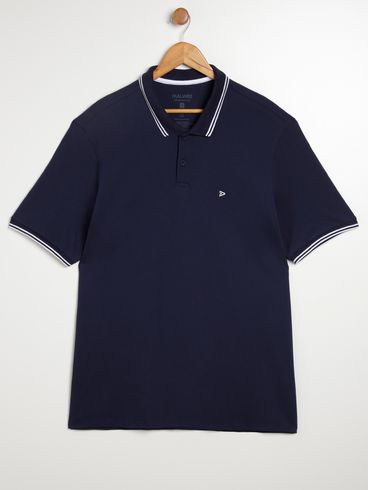 Polo Plus Size Masculina MARINHO