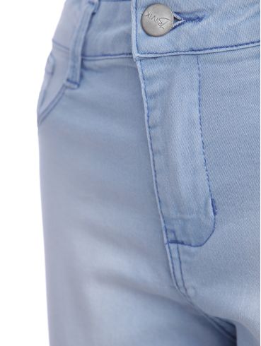 Calça Jeans Capri Bivik Feminina AZUL CLARO