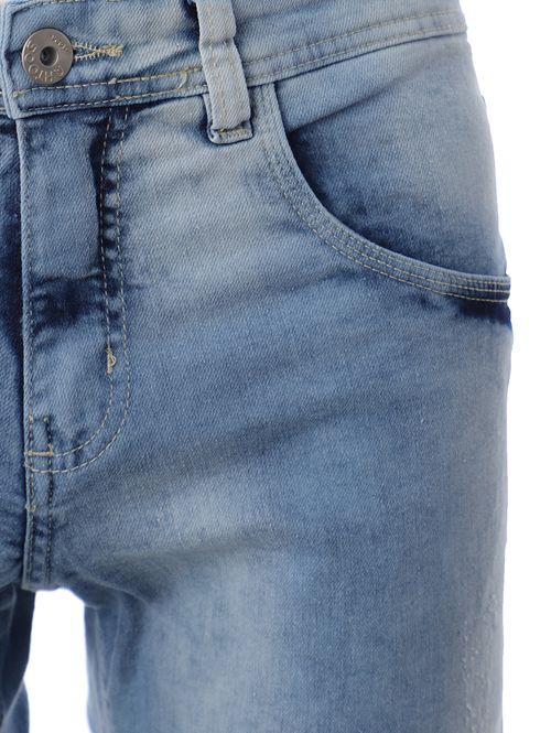 Bermuda Jeans Masculina AZUL