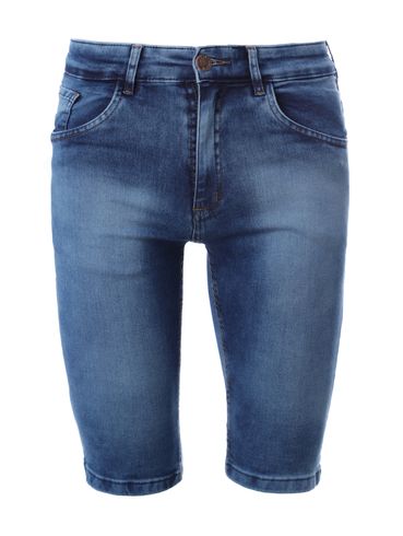 Bermuda Jeans Masculina AZUL