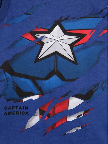 Camiseta Regata Infantil Para Menino - AZUL