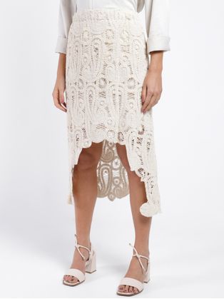 Saia Média Eagle Rock Feminina BEGE