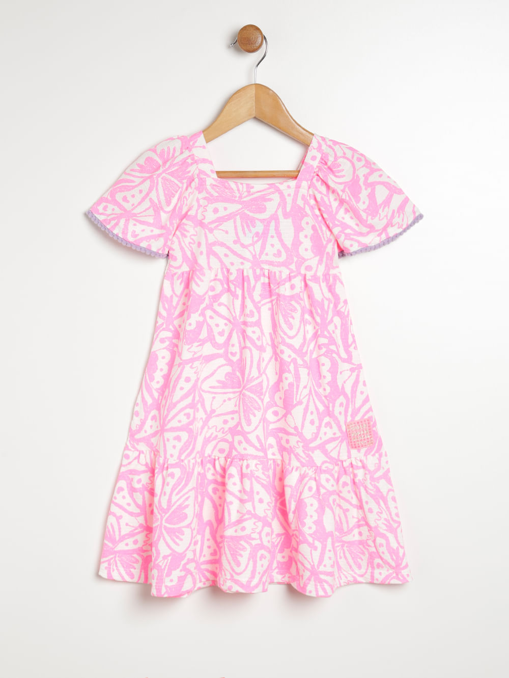 Vestido Fakini Infantil Barbie Rosa - Compre Agora