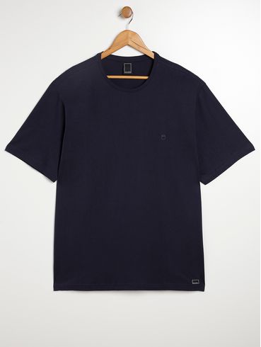 Camiseta Básica Plus Size Masculina MARINHO