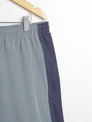 Bermuda Gangster Plus Size Masculina AZUL