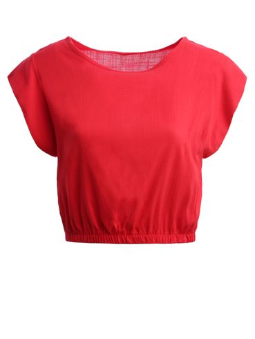 Blusa Cropped Feminina VERMELHO