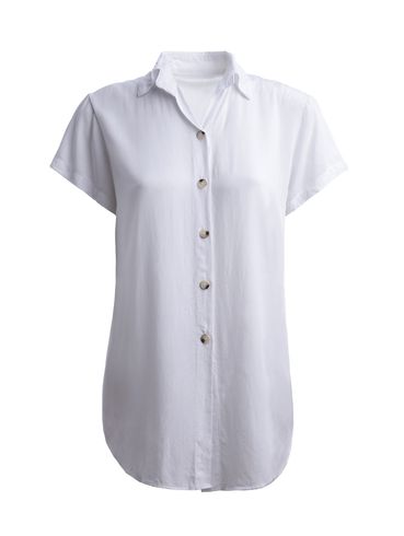 Camisa Alongada Feminina BRANCO