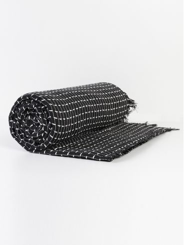 Manta Para Sofá Oslo Hedrons PRETO