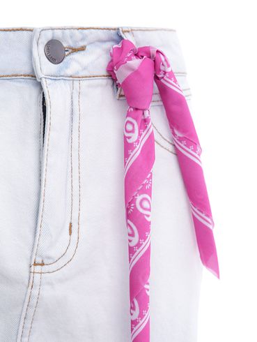 Saia Jeans Curta Autentique Feminina AZUL CLARO