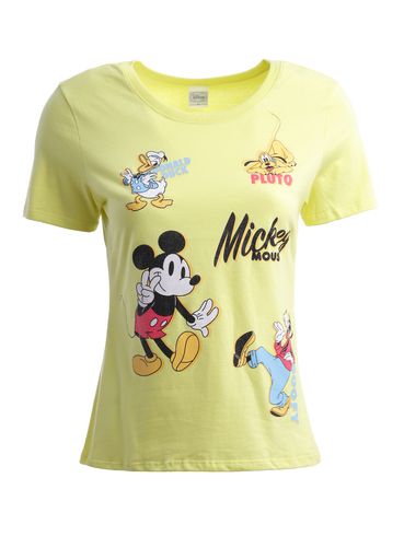 Blusa Manga Curta Disney Feminina VERDE CLARO