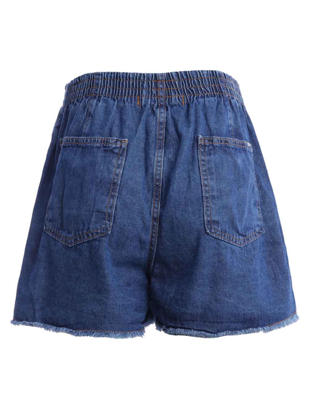 Short Jeans Feminino Azul - Lojas Pompéia