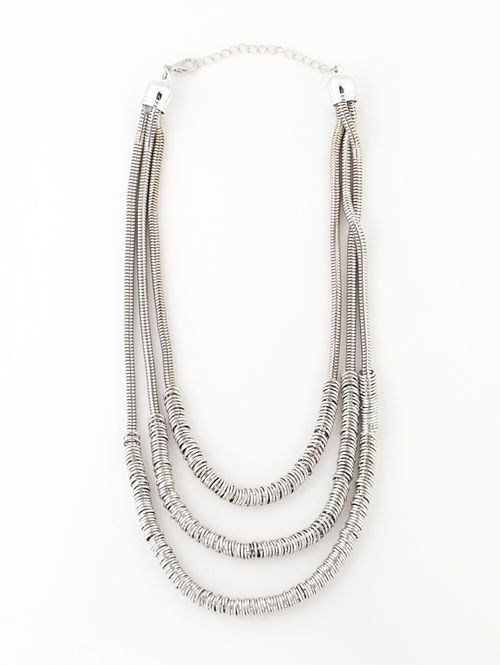 Colar Trio Feminino PRATA