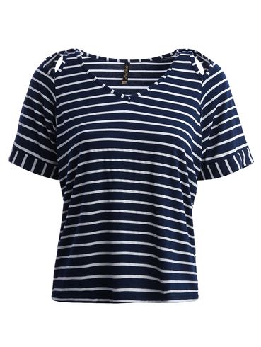 Blusa Manga Curta Feminina MARINHO