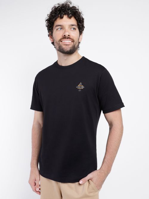 Camiseta Manga Curta Dixie Masculina PRETO