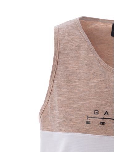 Camiseta Regata Gangster Masculina LARANJA