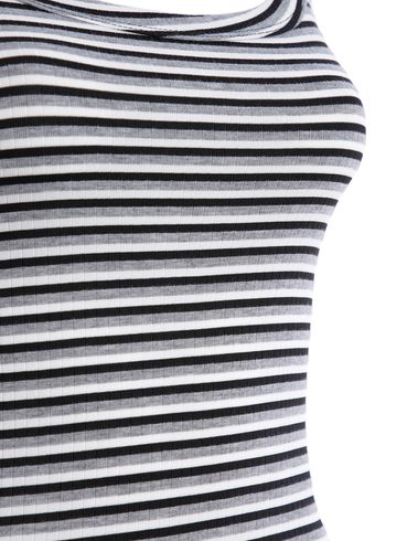Vestido Listrado Feminino MESCLA