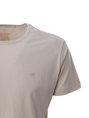 Camiseta Manga Curta Dixie Masculina BEGE