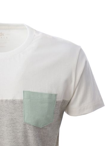 Camiseta Manga Curta Dixie Masculina OFF WHITE