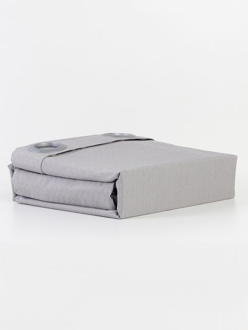 Cortina Rústica Pantex Cinza