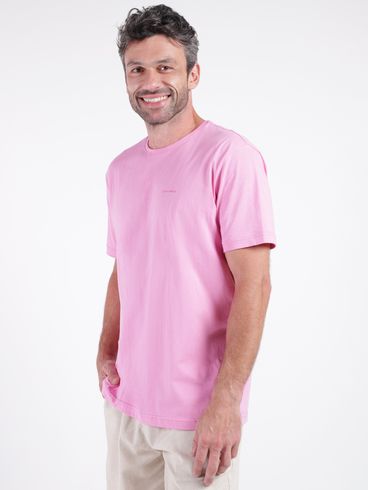 Camiseta Básica Masculina ROSA