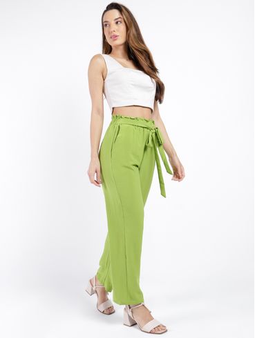 Calça Pantacourt Feminina VERDE