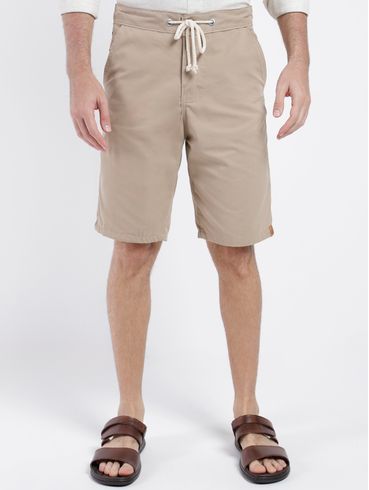 Bermuda Sarja Masculina BEGE