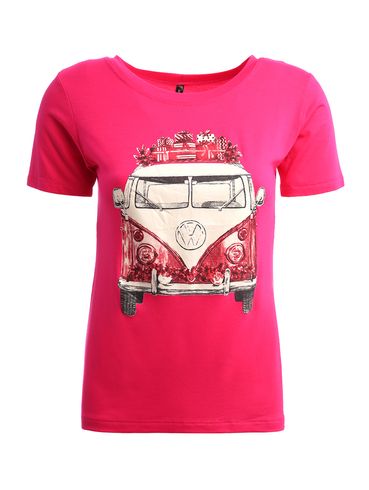 Blusa Manga Curta Feminina PINK
