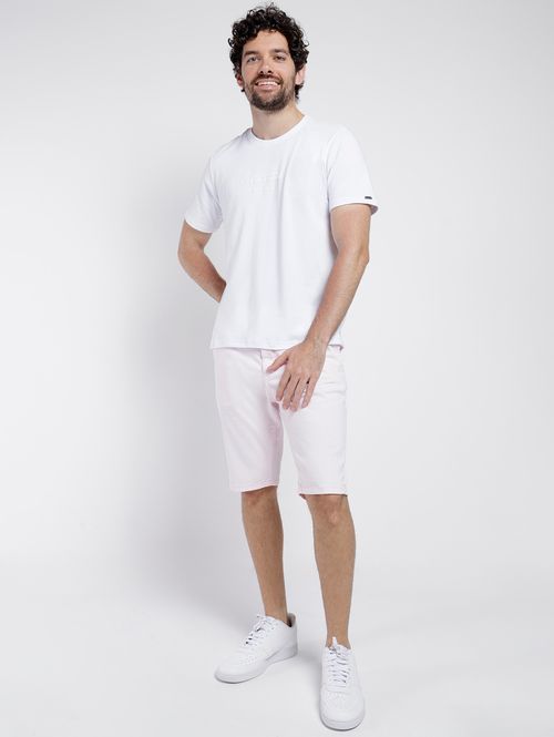 Bermuda Sarja Elétron Masculina ROSA