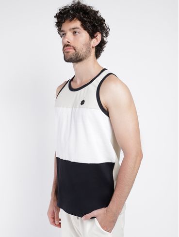 Camiseta Regata Masculina OFF WHITE