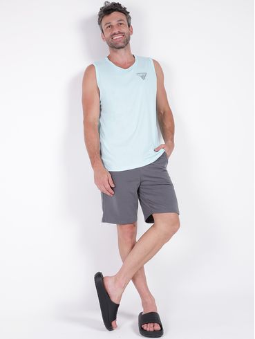 Camiseta Regata Masculina Verde