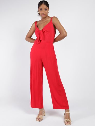 Macacão Feminino VERMELHO