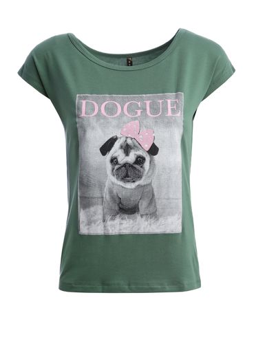 Blusa Manga Curta Feminina VERDE